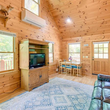 Quaint Blue Ridge Cabin Rental With On-Site Stream! スパルタ エクステリア 写真