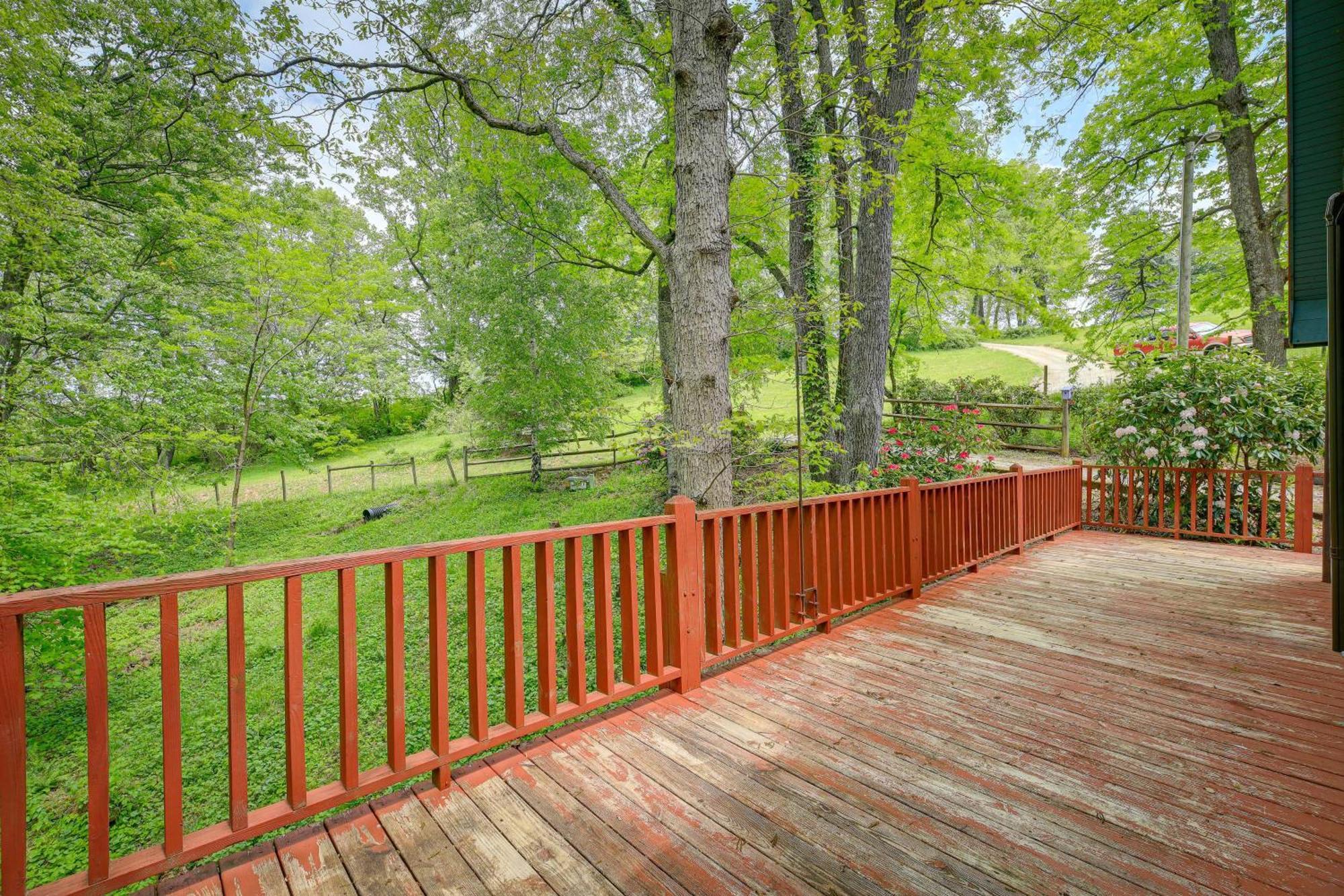 Quaint Blue Ridge Cabin Rental With On-Site Stream! スパルタ エクステリア 写真